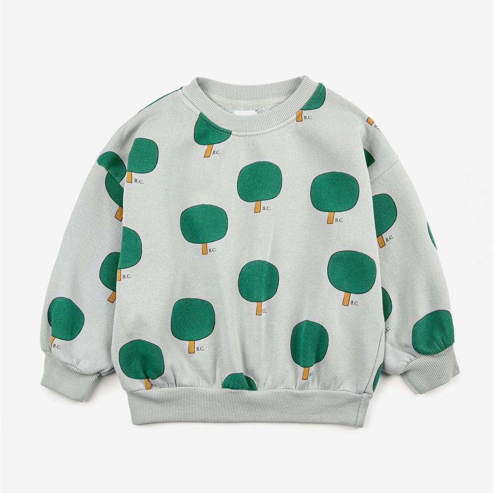 Green tree sweatshirt